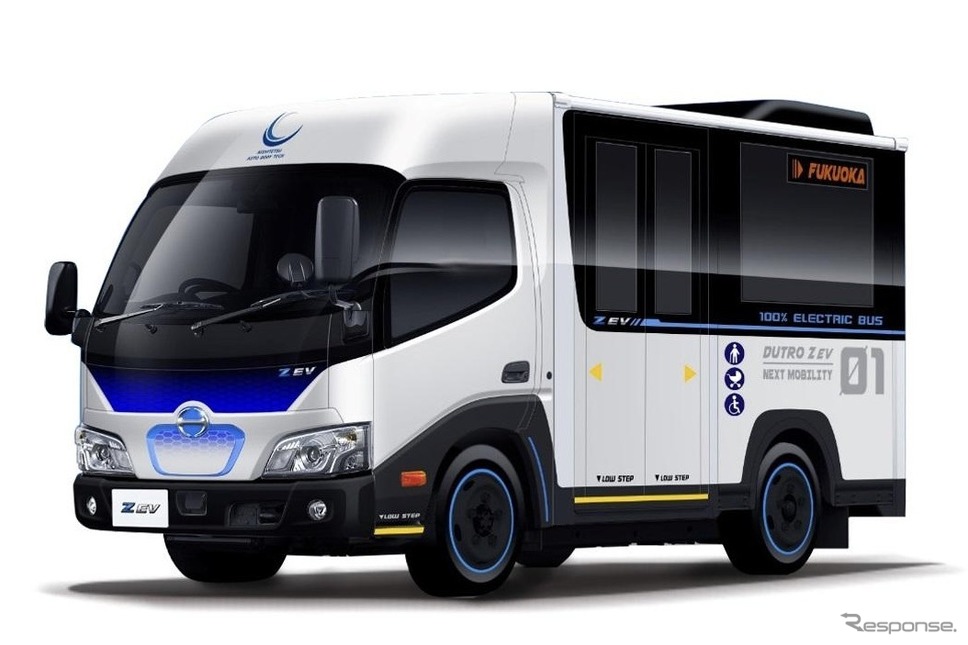 新技術搭載車展示:日野 N-MOBI《写真提供 日野自動車》
