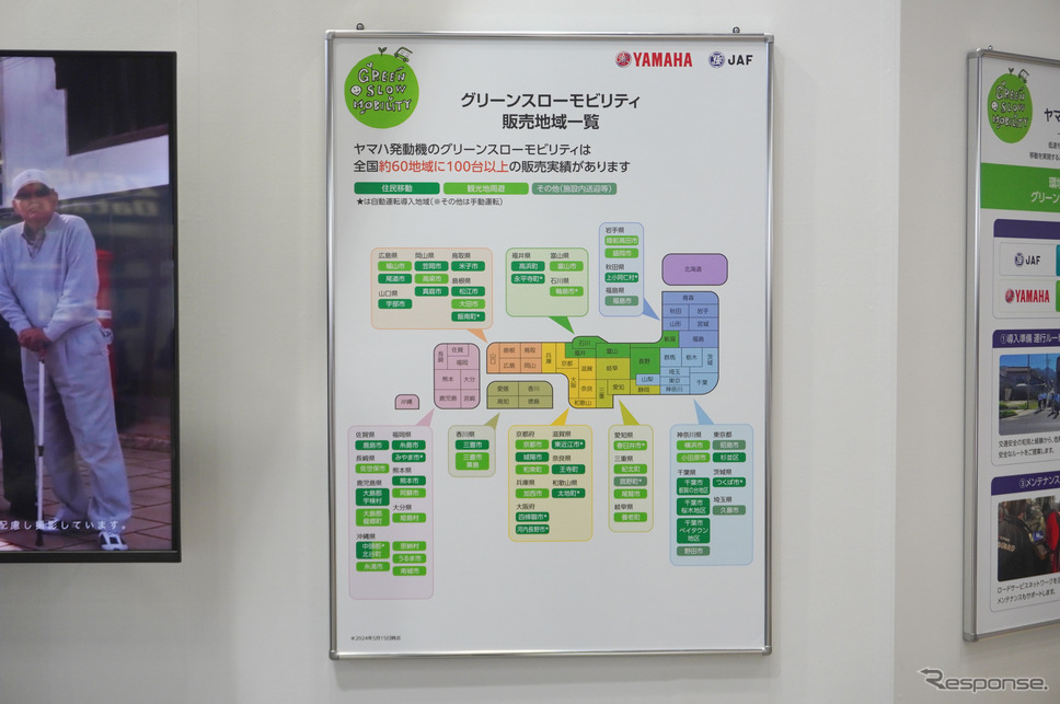 ヤマハ発動機、JAFブース(スマートシティEXPO)《写真撮影 宮崎壮人》