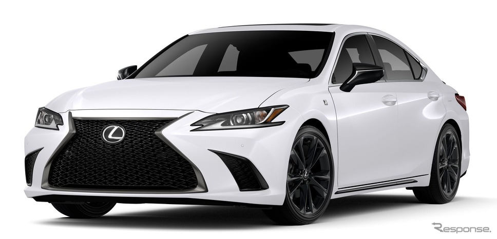 レクサスES350の「ブラックライン・スペシャルエディション」(米国仕様)《photo by Lexus》
