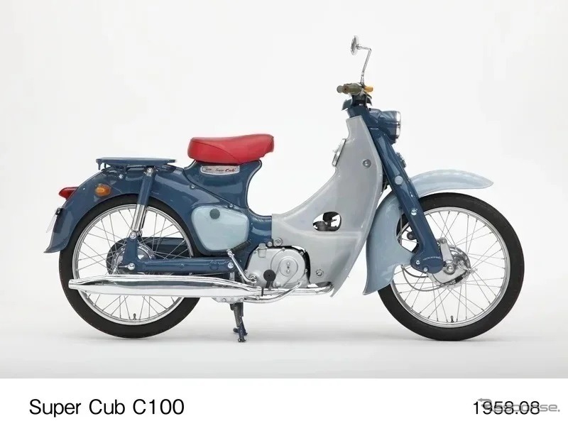 ホンダ・スーパーカブ キーホルダー《写真提供:フェイス》