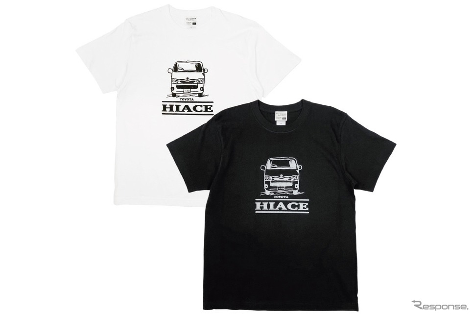 ハイエースデザインTシャツ(大人用)《写真提供 フェイス》
