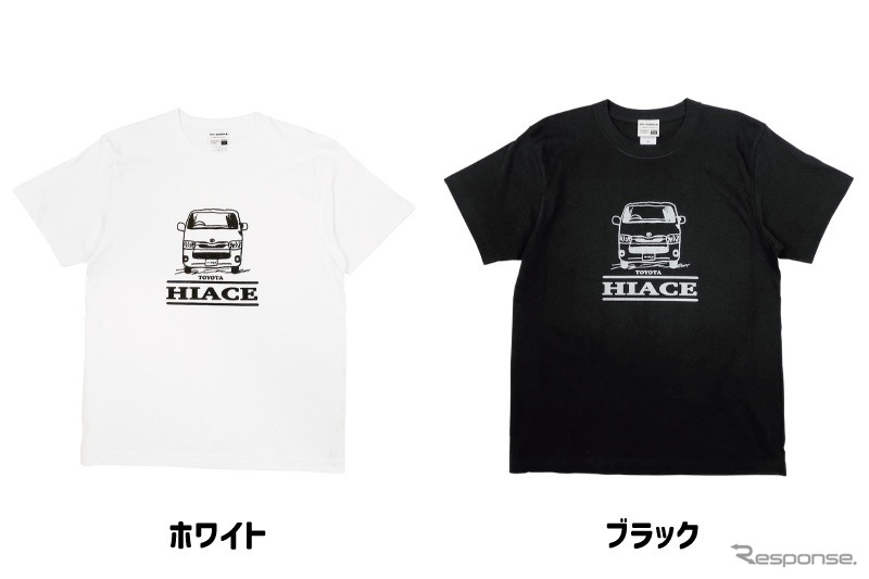 ハイエースデザインTシャツ(大人用)《写真提供 フェイス》