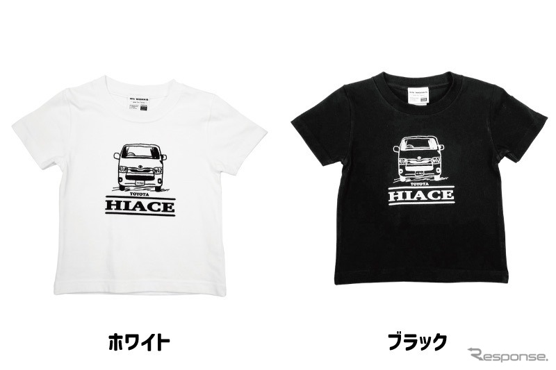 ハイエースデザインTシャツ(キッズ用)《写真提供 フェイス》