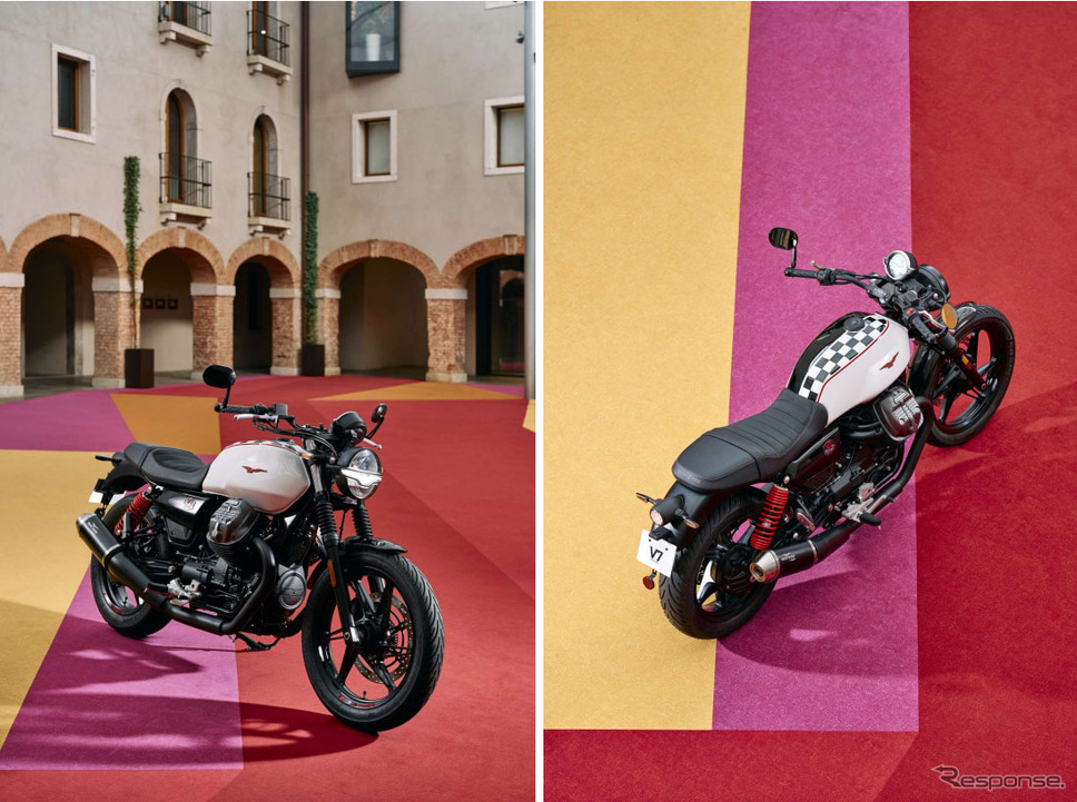 モト・グッツィ V7 STONE TEN《写真提供:ピアッジオグループジャパン》