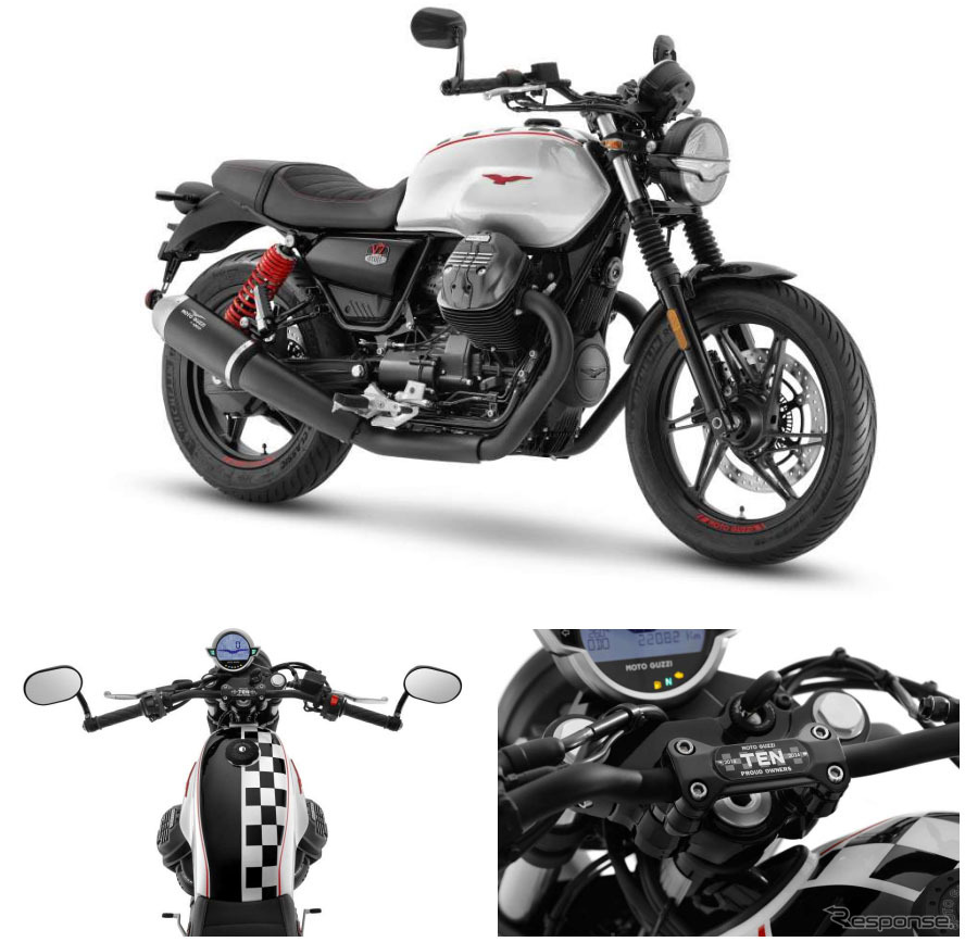 モト・グッツィ V7 STONE TEN《写真提供:ピアッジオグループジャパン》