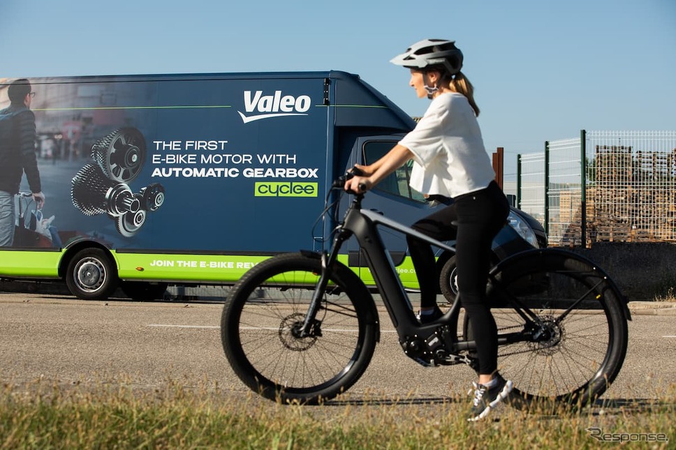 ヴァレオの新型eBikeシステム「Cyclee」のイメージ《photo by Valeo》