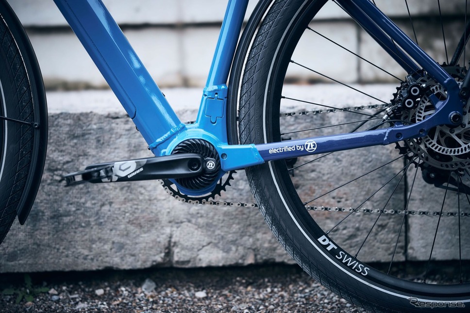 ZFの電動アシスト自転車向け48Vドライブシステム《photo by ZF》