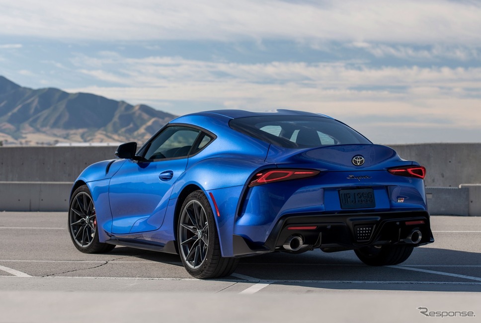 トヨタGRスープラの2025年モデル(米国仕様)《photo by Toyota》