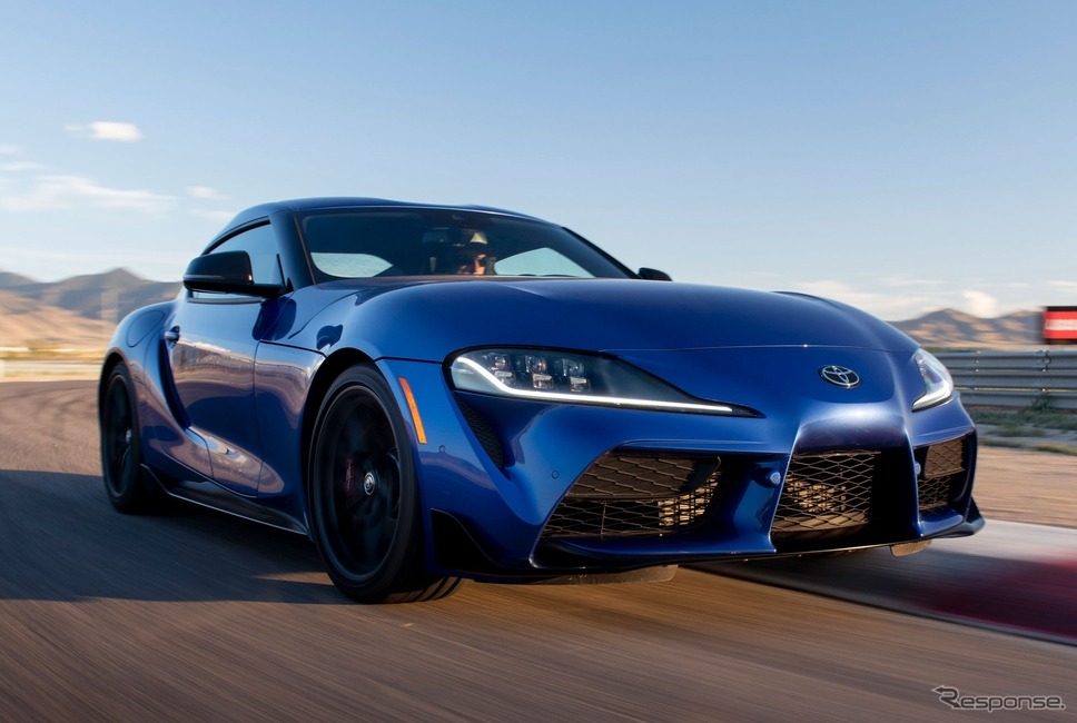 トヨタGRスープラの2025年モデル(米国仕様)《photo by Toyota》