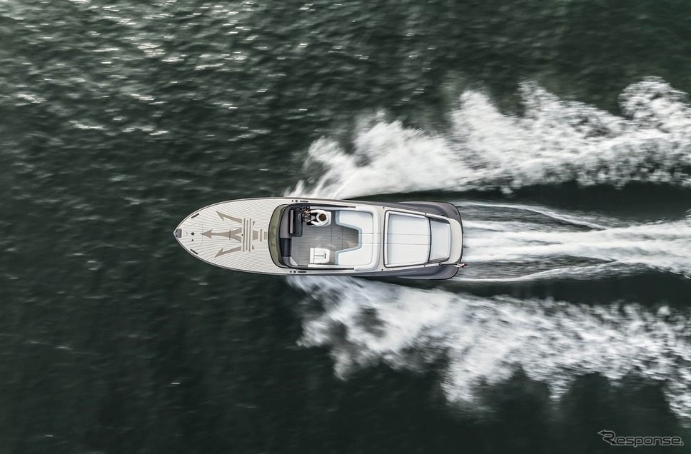 マセラティの新型電動ボート「TRIDENTE」《photo by Maserati》