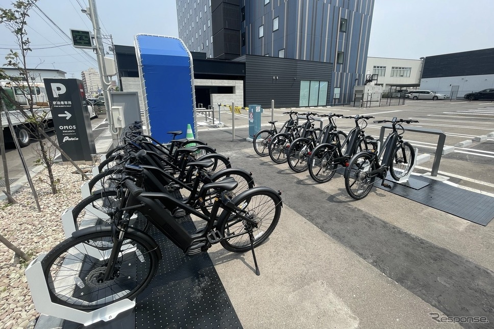 HELLO CYCLING OMO5 函館ステーション《写真提供 OpenStreet》