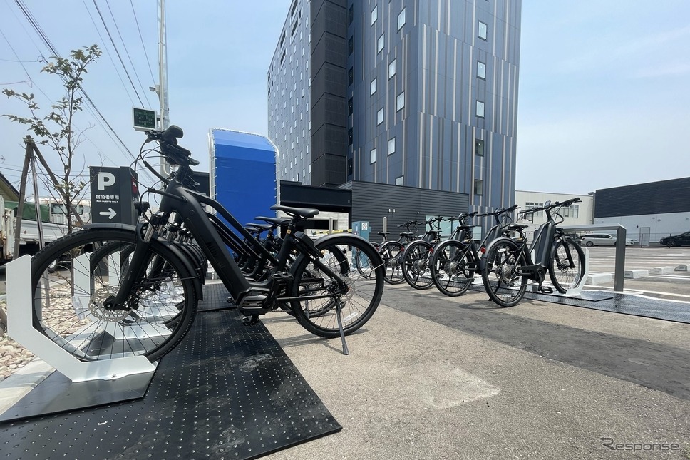 HELLO CYCLING OMO5 函館ステーション《写真提供 OpenStreet》