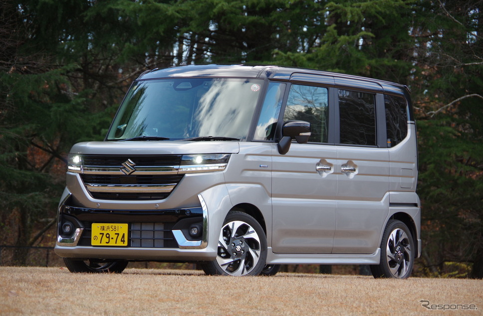 スズキ スペーシア カスタム 新型(ターボ)《写真撮影 宮崎壮人》