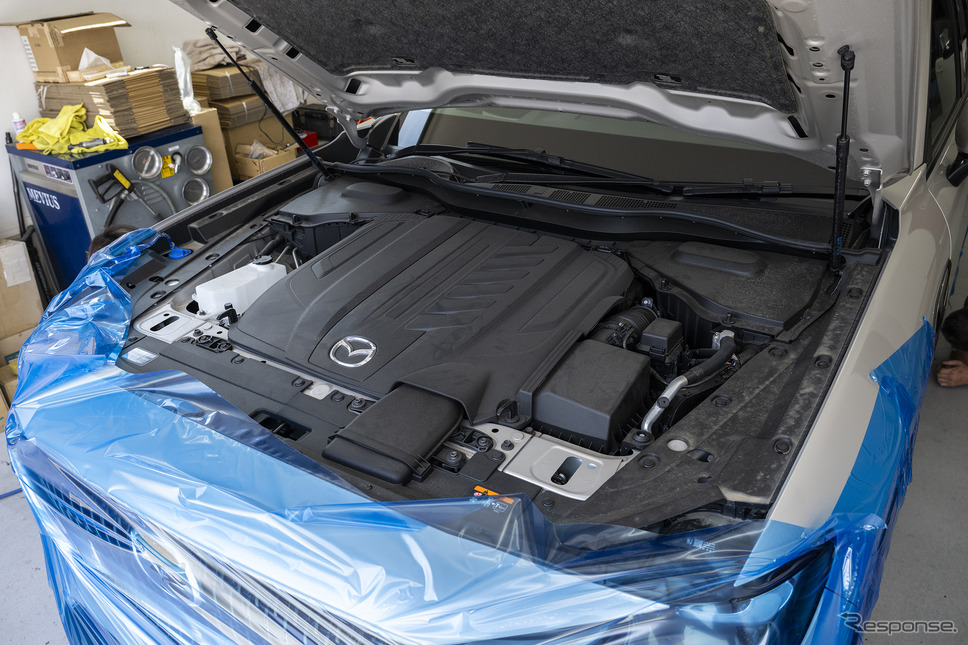 マツダ CX-60 ロードノイズ対策『調音施工』《写真撮影　土屋勇人》
