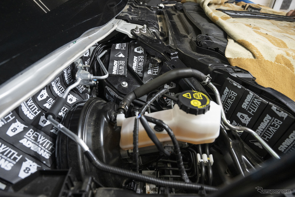 マツダ CX-60 ロードノイズ対策『調音施工』《写真撮影　土屋勇人》