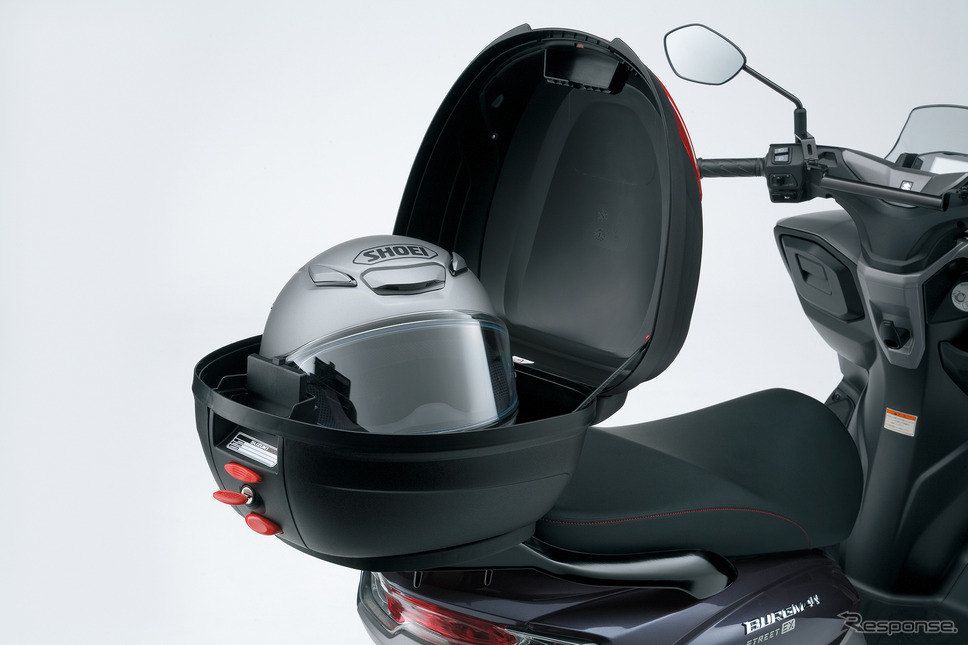 スズキ バーグマンストリート 125EX 純正トップケース装着車《写真提供 スズキ》