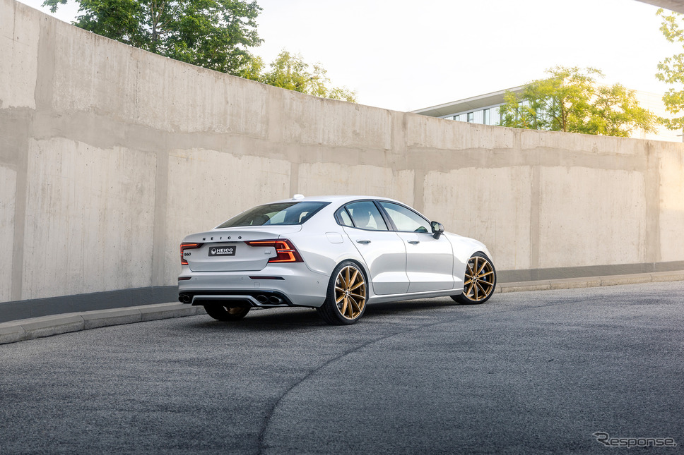 HEICO SPORTIV VOLUTION X ゴールドブロンズマット装着例《画像提供 ハイコスポルティフジャパン》