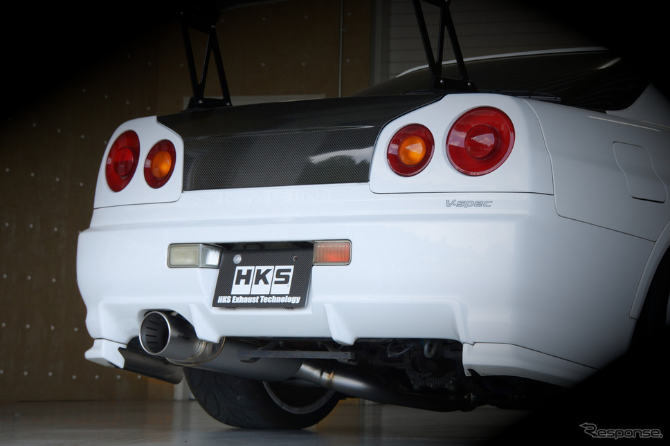 HKSスーパーターボマフラー・アーバンマットエディションBNR34［31029-AN013］《画像提供 HKS》