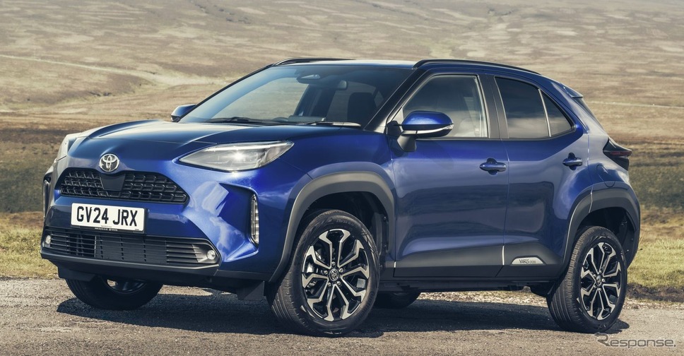 トヨタ・ヤリスクロス の2024年型(英国仕様)《photo by Toyota》