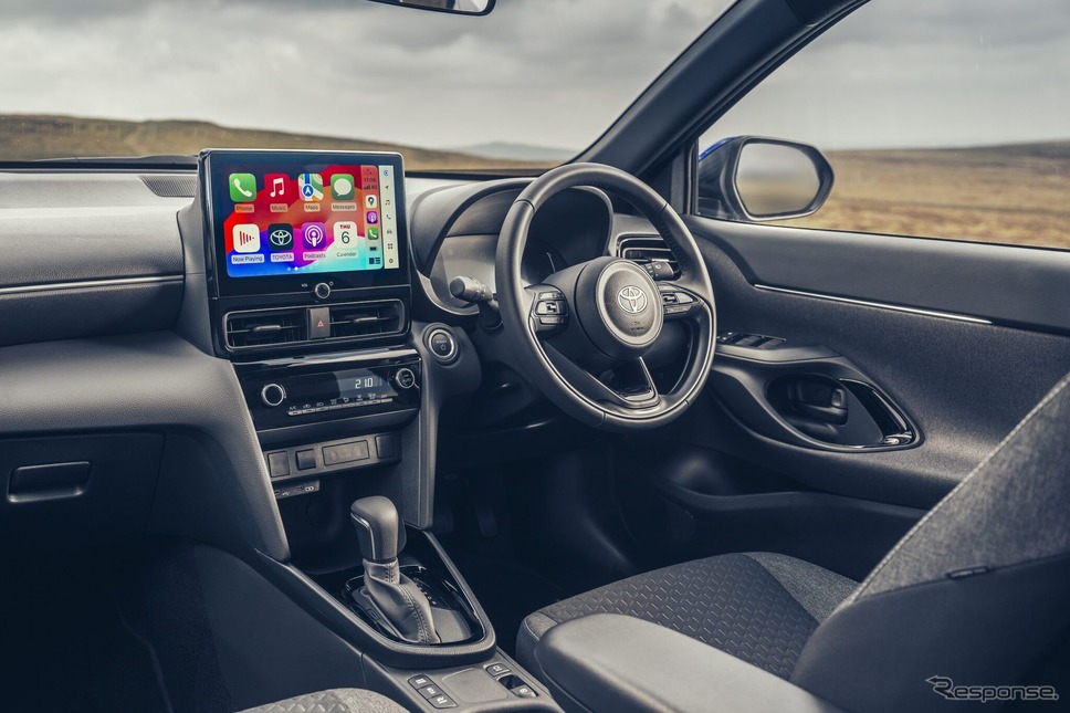 トヨタ・ヤリスクロス の2024年型(英国仕様)《photo by Toyota》
