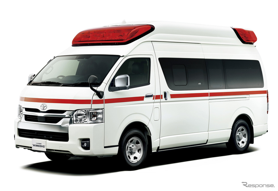 トヨタカスタマイジング&ディベロップメントが手がける特装車、トヨタ救急車「ハイメディック」《写真提供 トヨタ自動車》