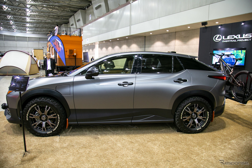 レクサスがアウトドアライフを楽しむ「OVERTRAIL PROJECT」を展開、コンセプトカーも展示…東京アウトドアショー2024