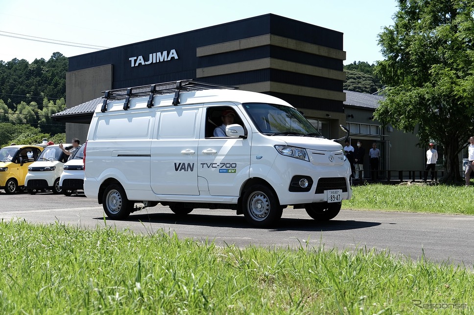 新型 EV バン「TAJIMA TVC-700」《写真提供 タジマモーターコーポレーション》