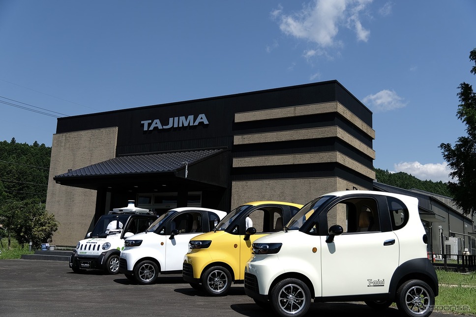 新型 EV 原付ミニカー「TAJIMA T-mini」《写真提供 タジマモーターコーポレーション》