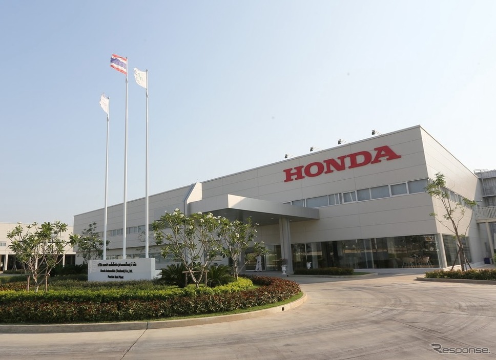 ホンダのタイ・プラチンブリ工場《写真提供 ホンダ》