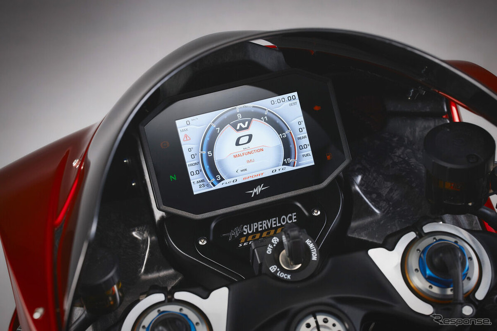 MVアグスタの新型スーパースポーツ「スーパーヴェローチェ1000・セリエ・オロ」《画像提供 MVアグスタジャパン》