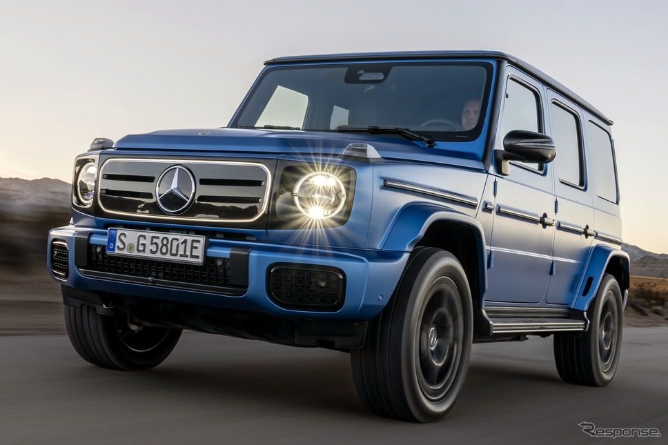 メルセデスベンツG580 with EQ Technology《photo by Mercedes-Benz》