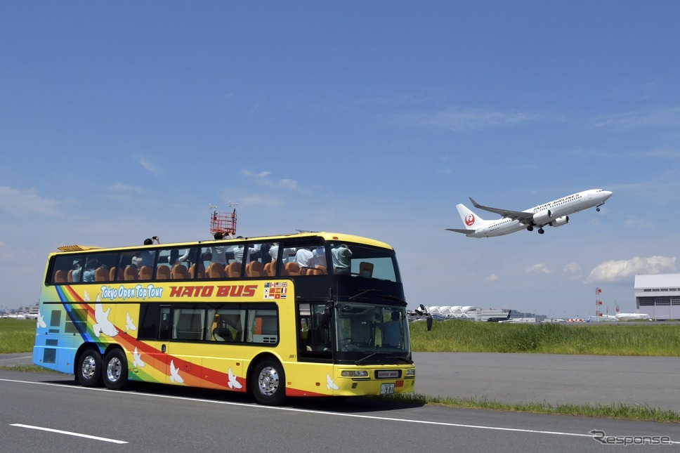 羽田空港ベストビュードライブ《写真提供 はとバス》