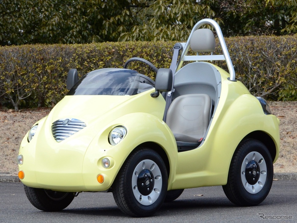 チョロキューモーターズ Q-CAR Qi キューノ(2004年、日本)《写真提供 トヨタ博物館》