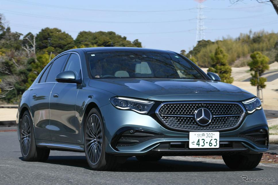 メルセデスベンツ Eクラス 新型(E350e)《写真撮影 中野英幸》