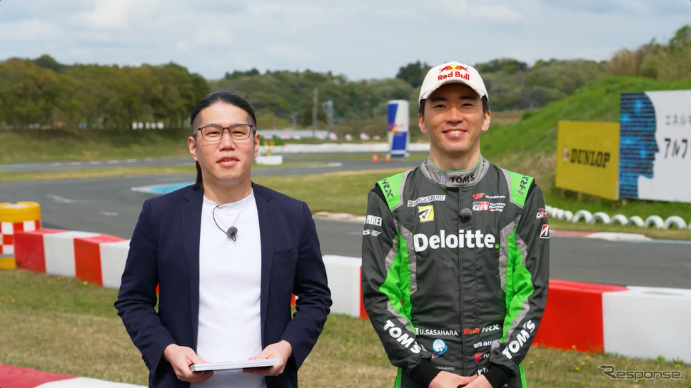 笹原右京選手(右)©Red Bull Japan