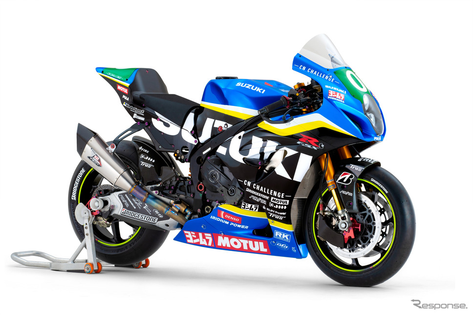 GSX-R1000R ヨシムラSERT MOTUL EWC仕様をベースとしたCN仕様《写真提供 スズキ》