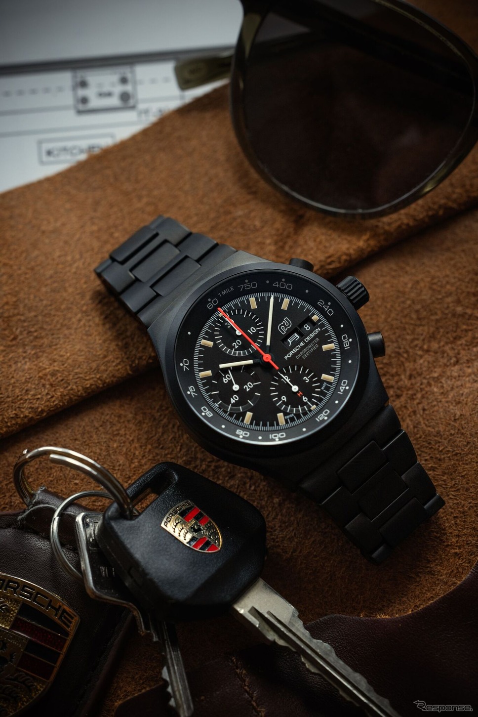 ポルシェデザインの「クロノグラフ1 Hodinkee 2024エディション」《photo by Porsche》