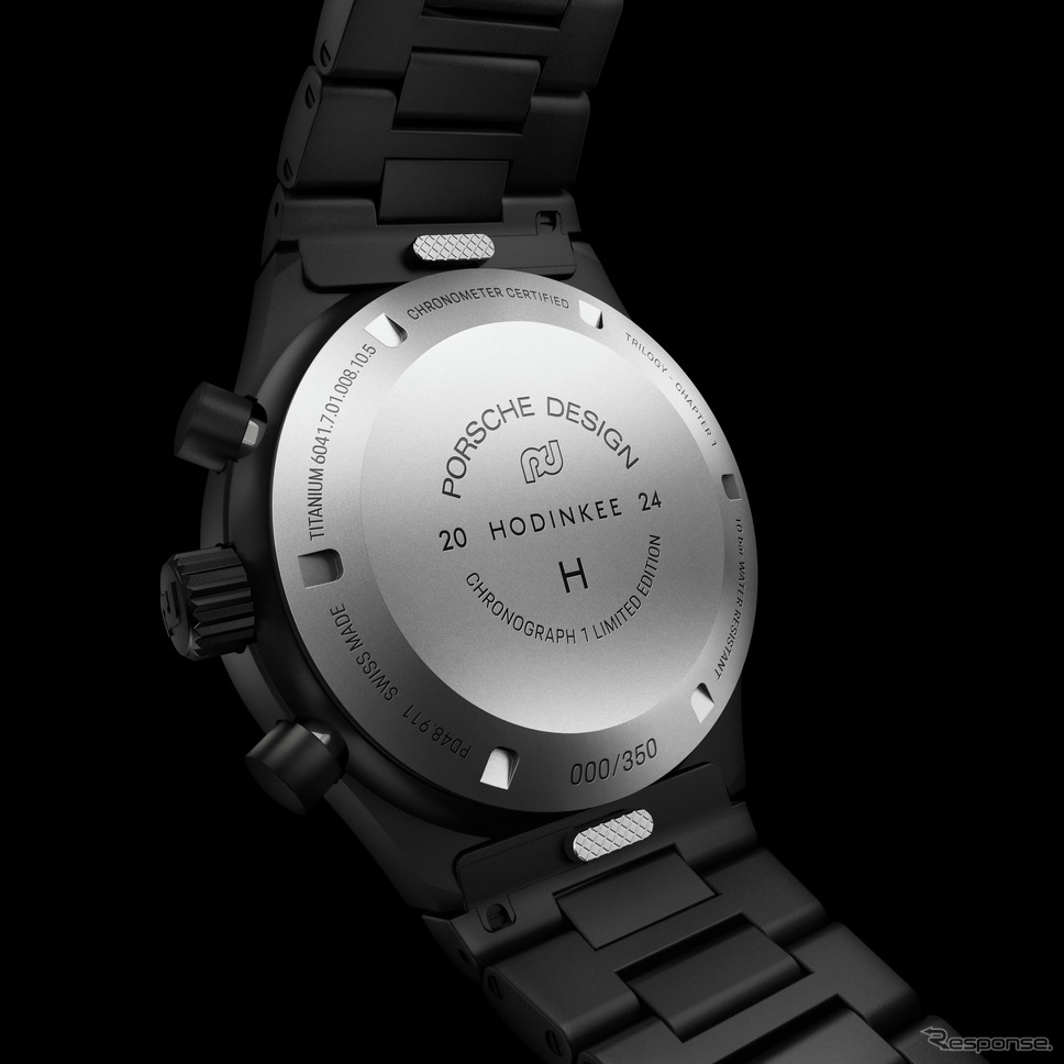 ポルシェデザインの「クロノグラフ1 Hodinkee 2024エディション」《photo by Porsche》