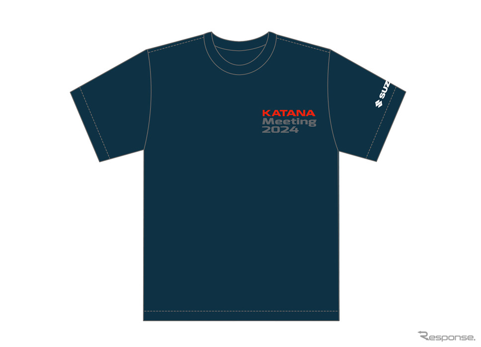 KATANA Meeting 2024 オリジナルTシャツ(M、L、XL、各税込3500円)《写真提供 スズキ》