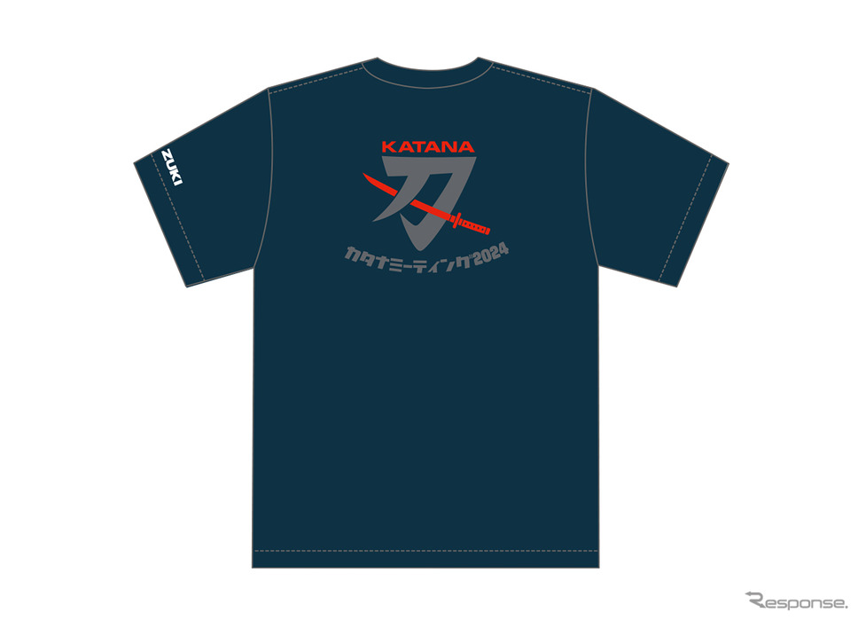 KATANA Meeting 2024 オリジナルTシャツ(M、L、XL、各税込3500円)《写真提供 スズキ》