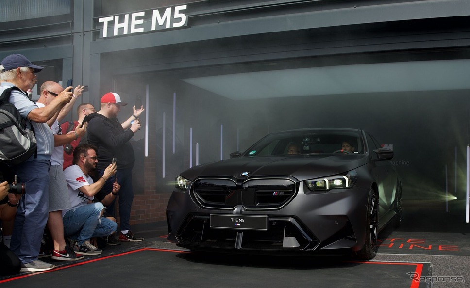BMW M5 新型（グッドウッド2024）《photo by BMW》