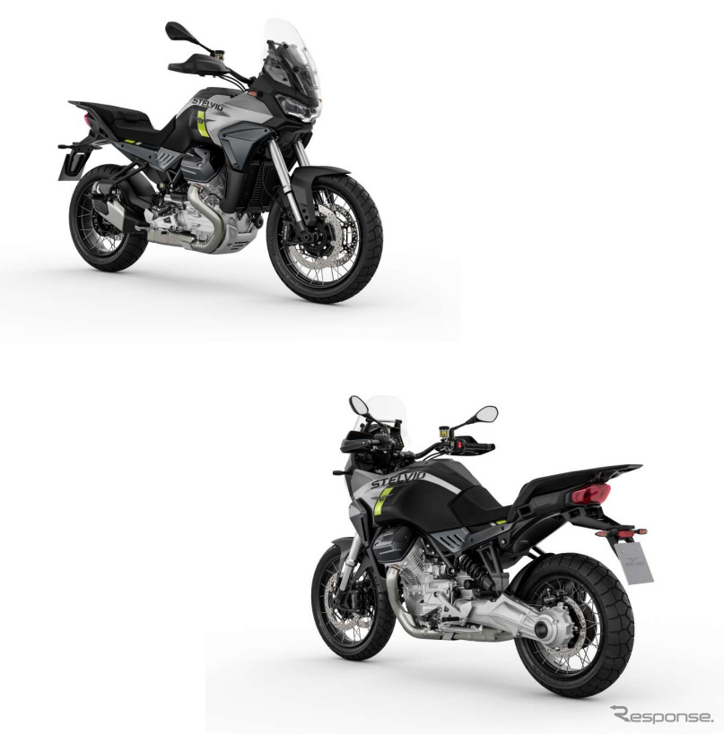 モトグッツィ、新型アドベンチャーバイク「ステルビオ」発表《画像提供 ピアッジオグループジャパン》