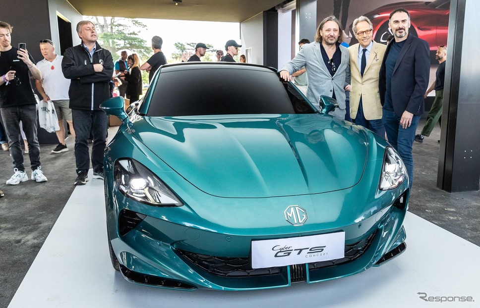 MG サイバー GTS(グッドウッド2024)《photo by MG》
