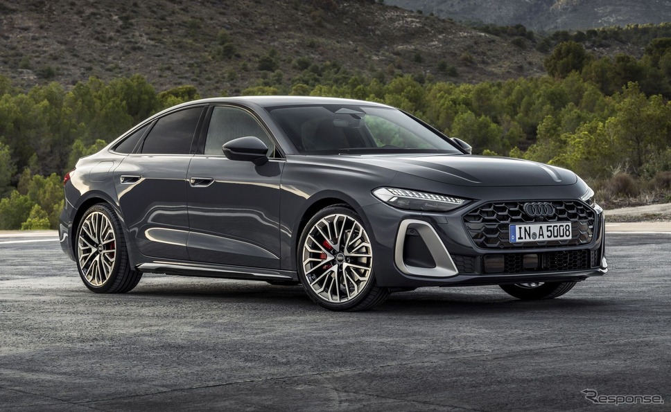 アウディ A4の後継モデルとなる新型アウディ A5《photo by Audi》