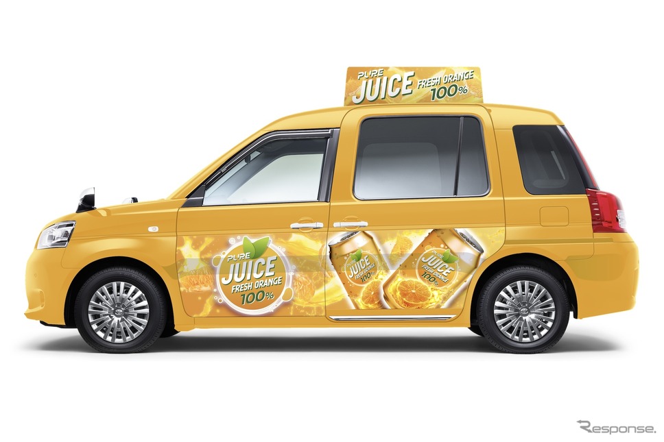 東京移動企画:飲料メーカー車両イメージ《画像提供 ニューステクノロジー》