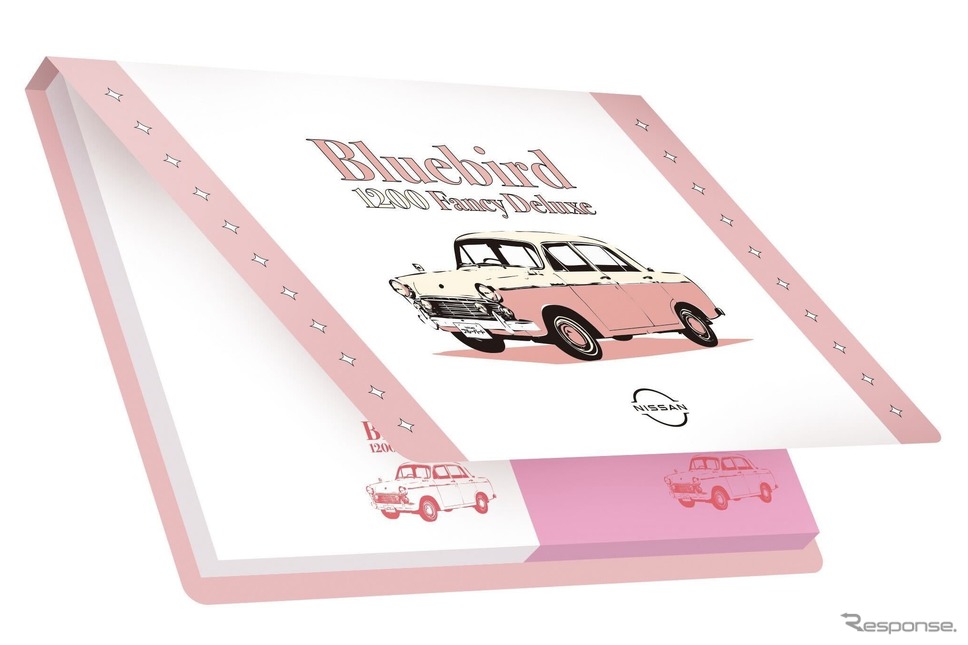日産オリジナルふせん《画像提供 日産自動車》