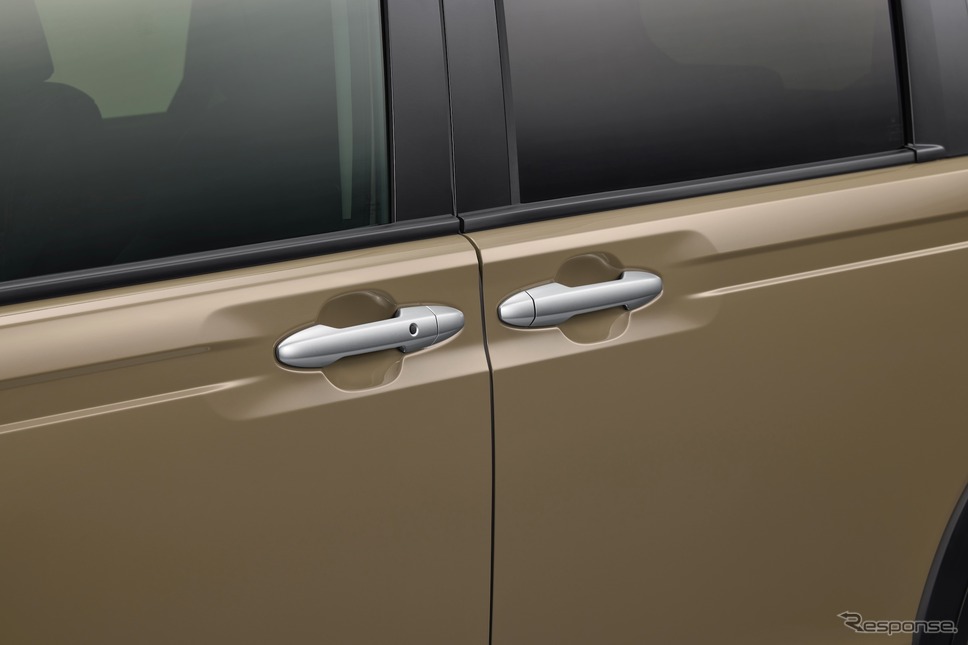 ホンダ・フリード CROSSTAR ドアハンドル《写真提供 ホンダ》