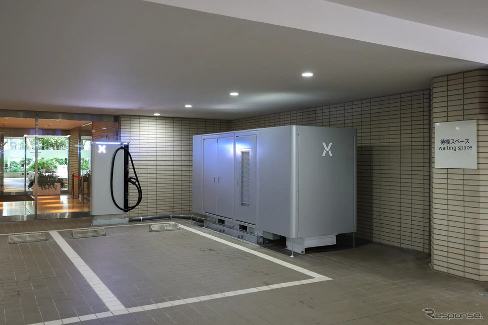 PowerXチャージステーションforレジデンス《写真提供:パワーエックス》