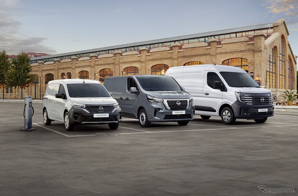 日産タウンスター、プリマスター、インタースター《photo by Nissan》