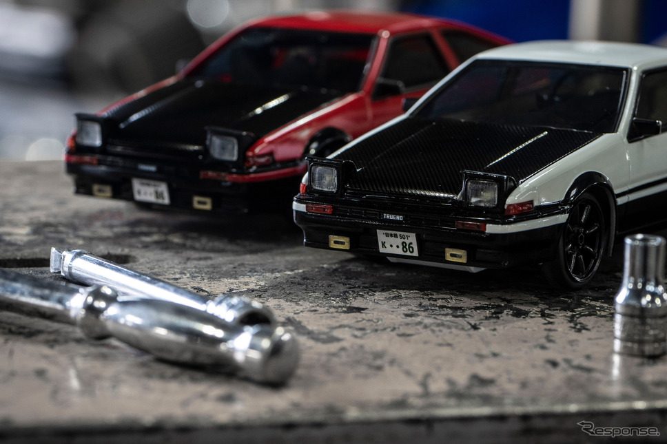 京商から『スプリンタートレノ・AE86』をモチーフにしたトイラジ「ファーストミニッツ」発売《画像提供 京商》
